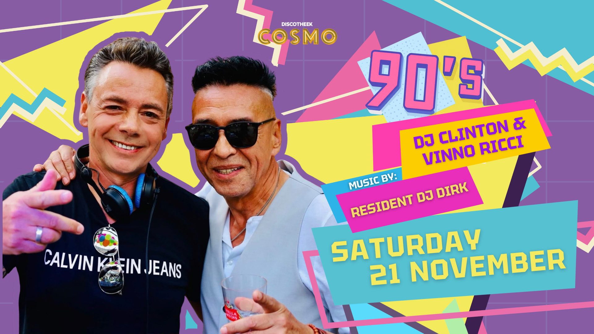 Back To The 90s with DJ Clinton and DJ Vinno Ricci